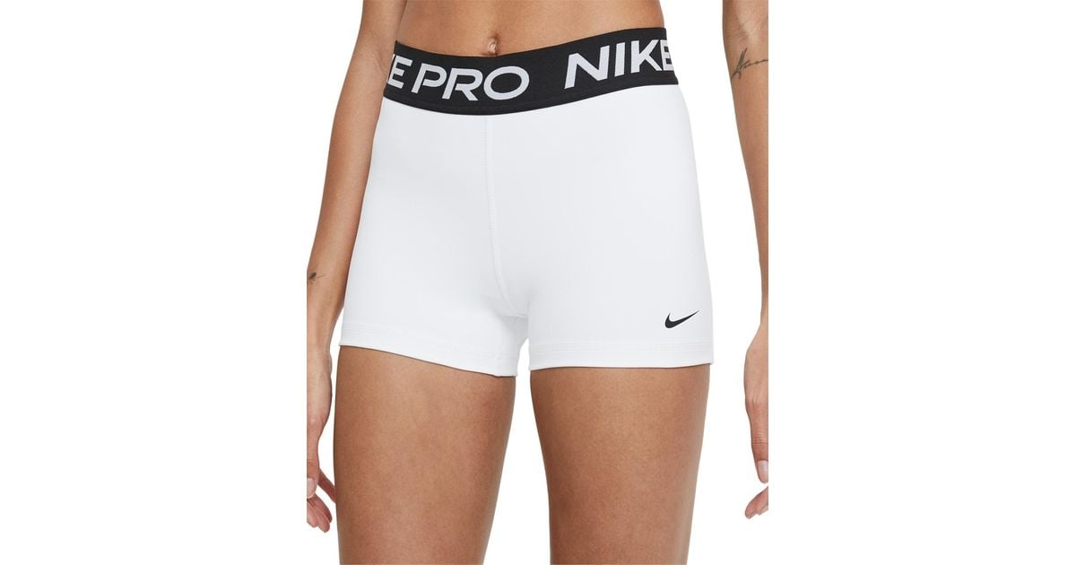 Nike Pro 3 Shorts Black/(White)