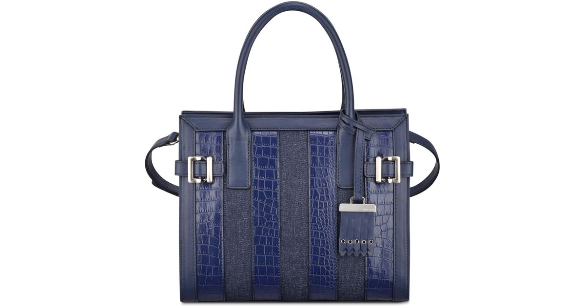 Lyst Nine West Clean Living Tote In Blue