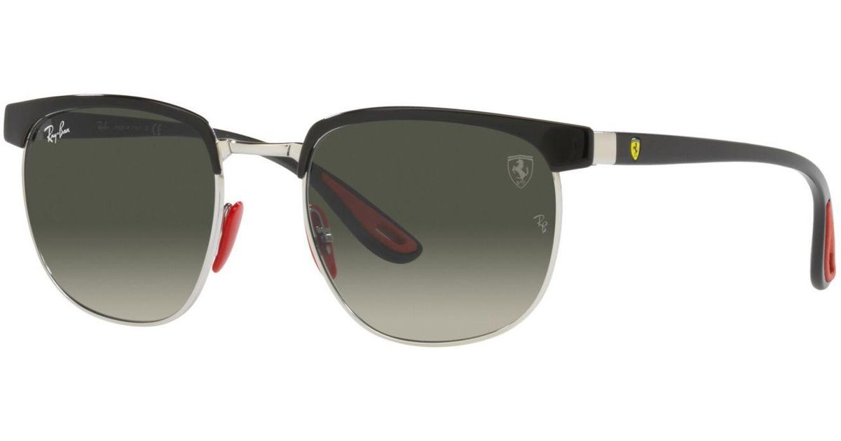 Ray-Ban Unisex Sunglasses, Rb3698m Rb3698m Scuderia Ferrari Collection ...