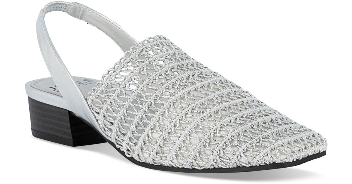 靴 Herlipto Tweed Slingback Flats Tweed Slingback Flats