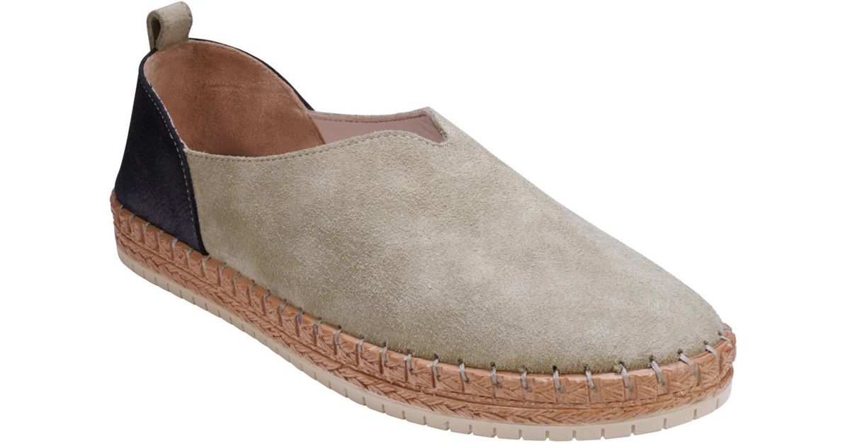 Cools Rolande Cools 21 Paisley Two Tone Suede Slip-on Flats in Brown | Lyst