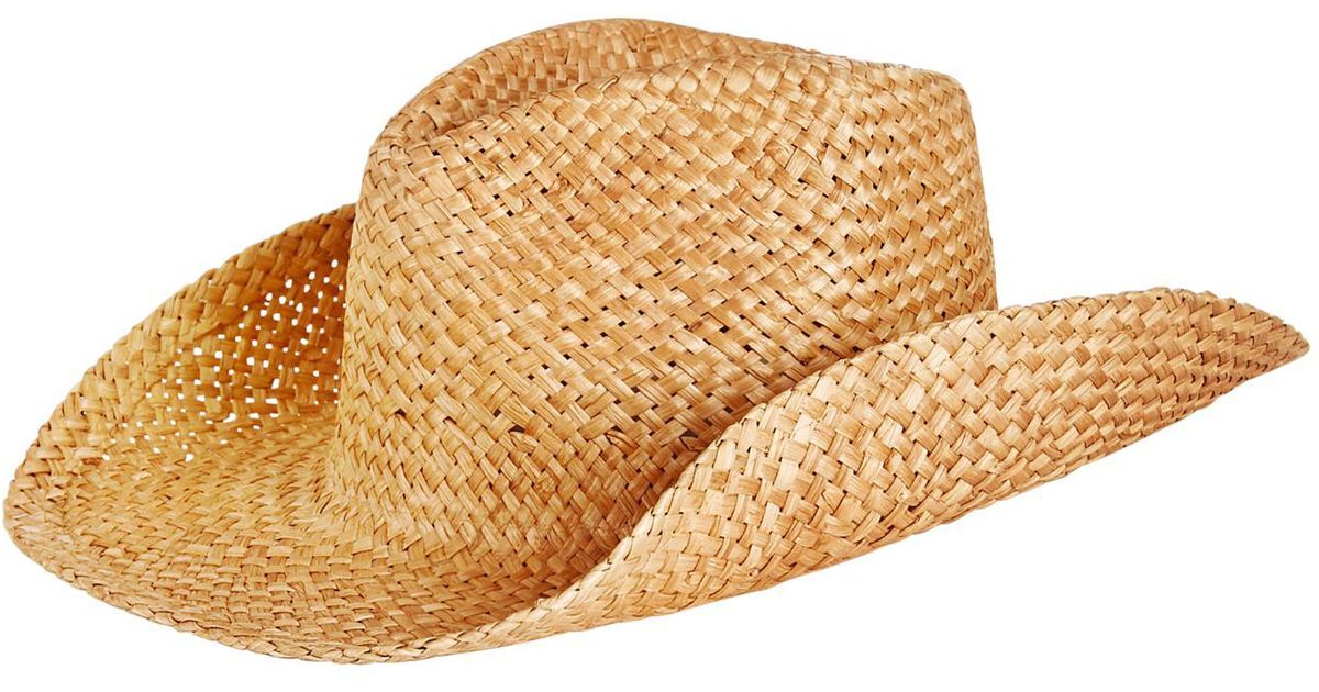 Levi's Straw Cowboy Hat in Natural for 