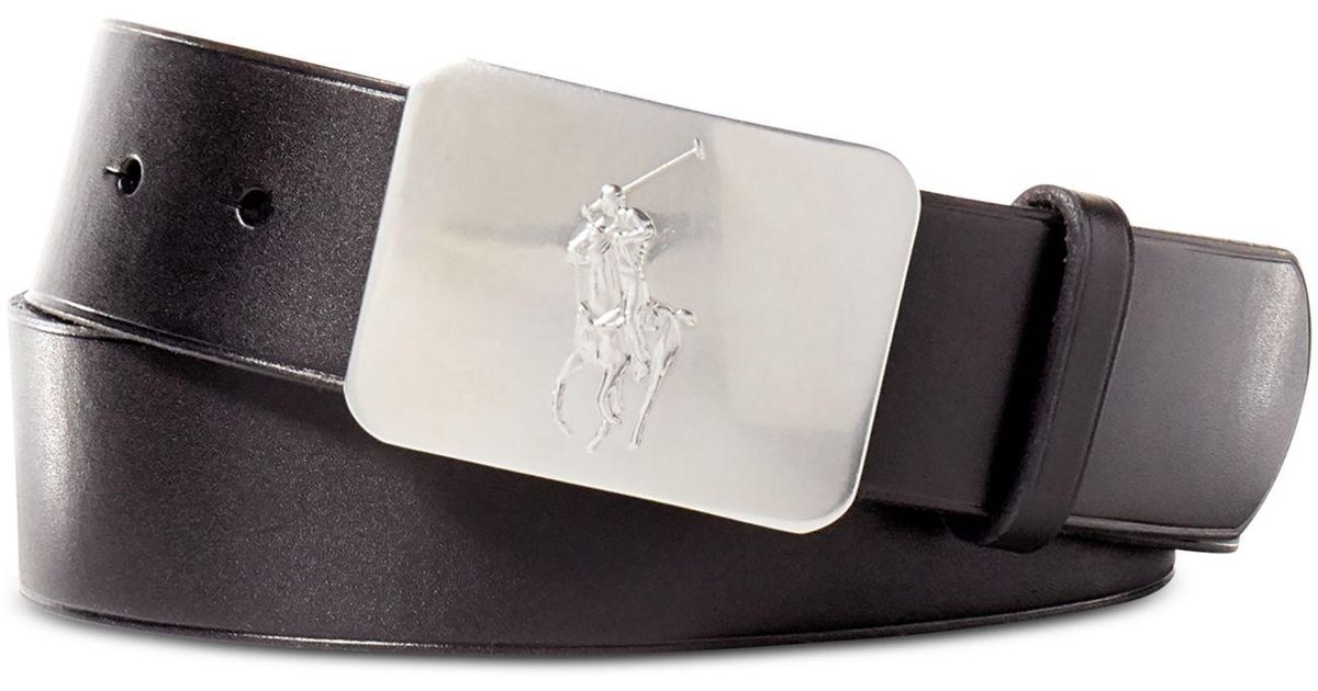 polo belt with logo