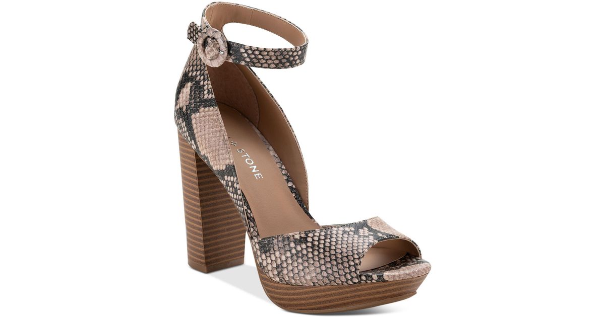 Sun & Stone Sun + Stone Reeta Blockheel Platform Sandals, Created For