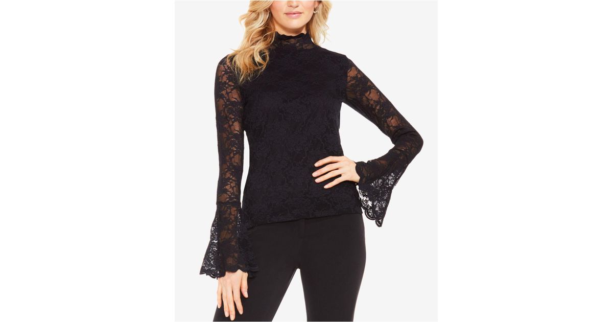 vince camuto lace top