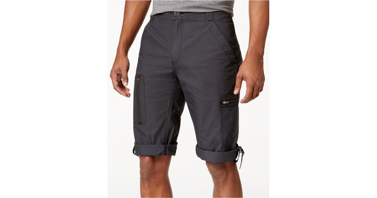 INC International Concepts Cotton Men's Foster Messenger Shorts in Dark  Lead (Gray) for Men | Lyst