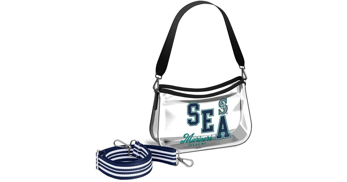 WEAR by Erin Andrews Seattle Mariners Clear Stadium Mini Purse in Blue