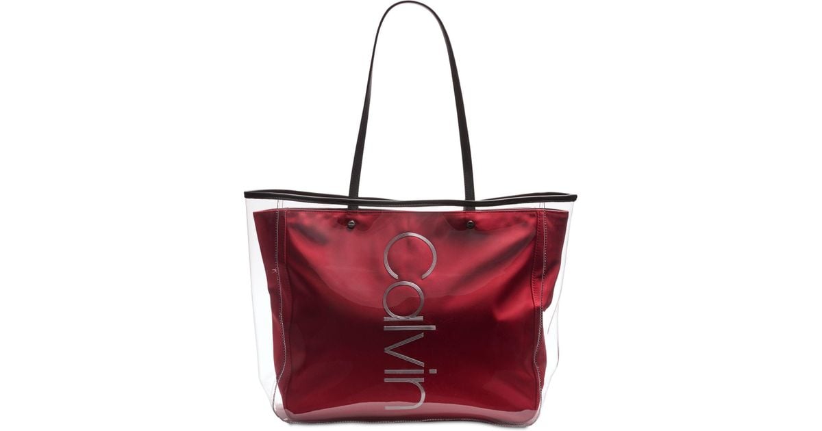Calvin Klein Mallory Clear Tote 2024 www.myteluguroots