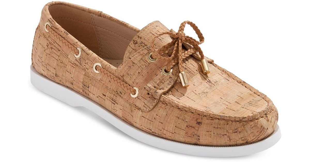Jack Rogers Ocean Boat Shoe Loafer Flats in Brown Lyst