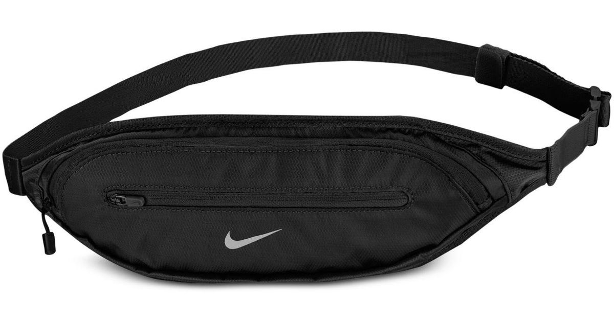 Nike Synthetic Expandable Waist Pack in Black for Men - Lyst