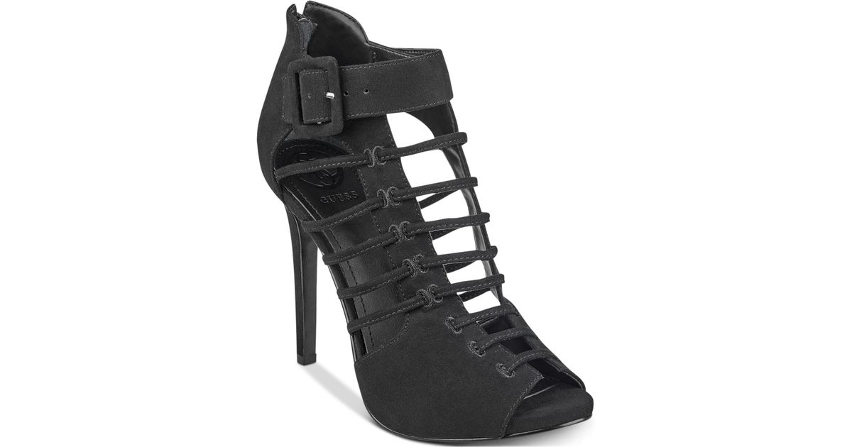 black suede shooties