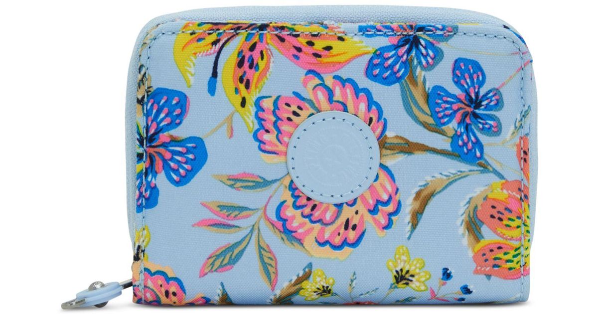 Kipling Money Love Nylon Rfid Wallet in Blue Lyst