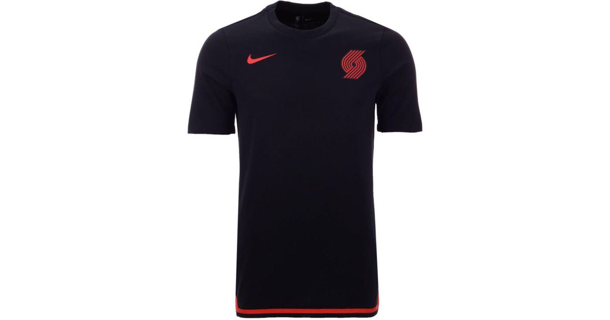 portland trail blazers shooting shirt
