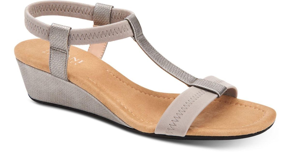 Alfani Step 'n Flex Voyage Wedge Sandals, Created For Macy's Lyst