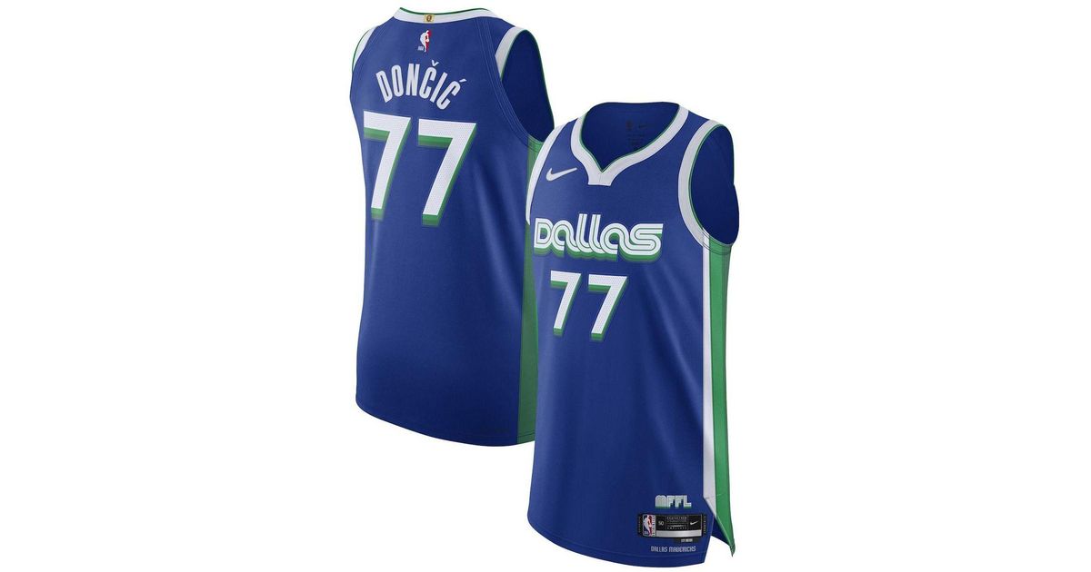 Luka Doncic Dallas Mavericks Nike Preschool 2022/23 Replica Jersey - City  Edition - Blue