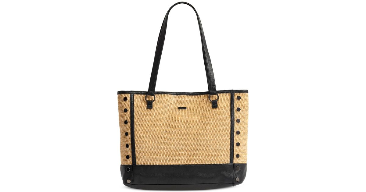 Elleme COURRIER TOTE - Borsa a mano - cognac/marrone chiaro