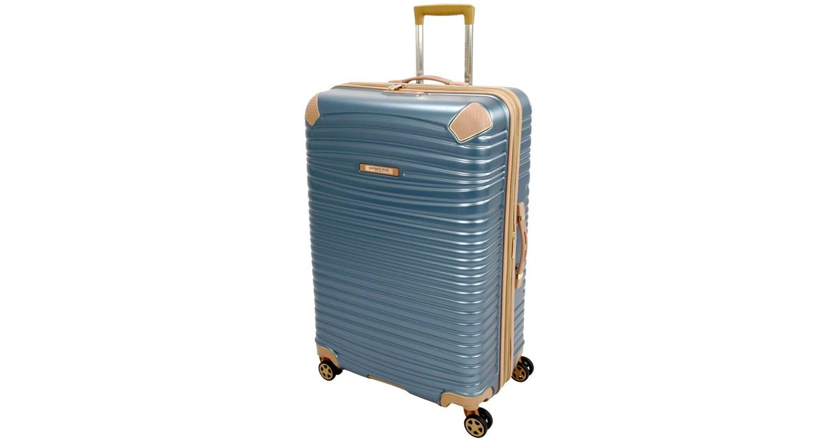 London Fog Chelsea 29" Hardside Spinner Suitcase in Blue Lyst