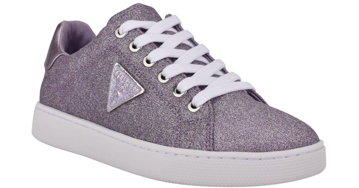 Guess Reshy Casual Sneakers in Purple | Lyst