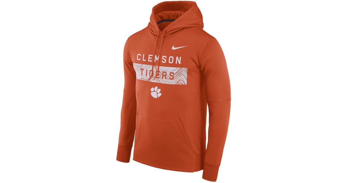 clemson hooded sweatshirt