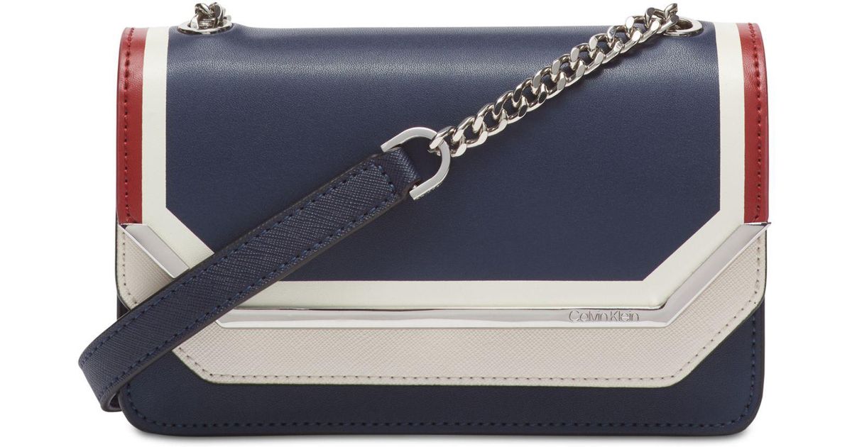 calvin klein tessie satchel