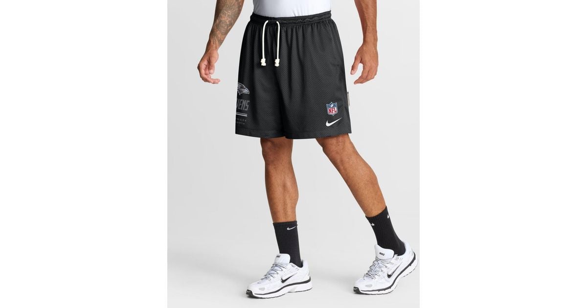 Baltimore Racesn Nike Black/platinum Baltimore Ravens Sideline Standard Issue Dri-fit ...