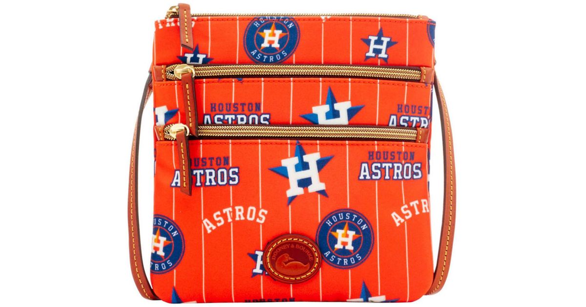 Dooney & Bourke Astros crossbody pouchette, $98. - CultureMap Houston