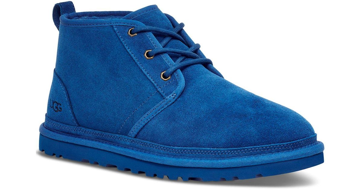 UGG Suede Neumel Classic Boots in Blue for Men Lyst