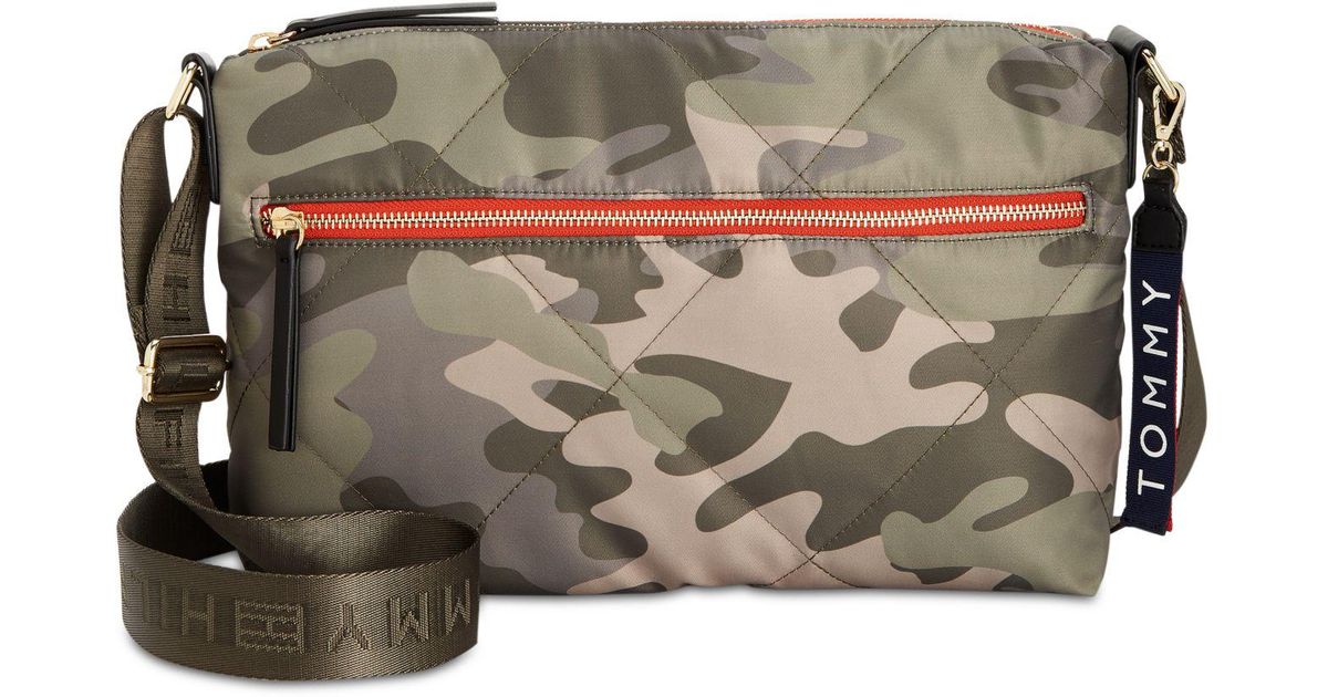 tommy hilfiger camo crossbody
