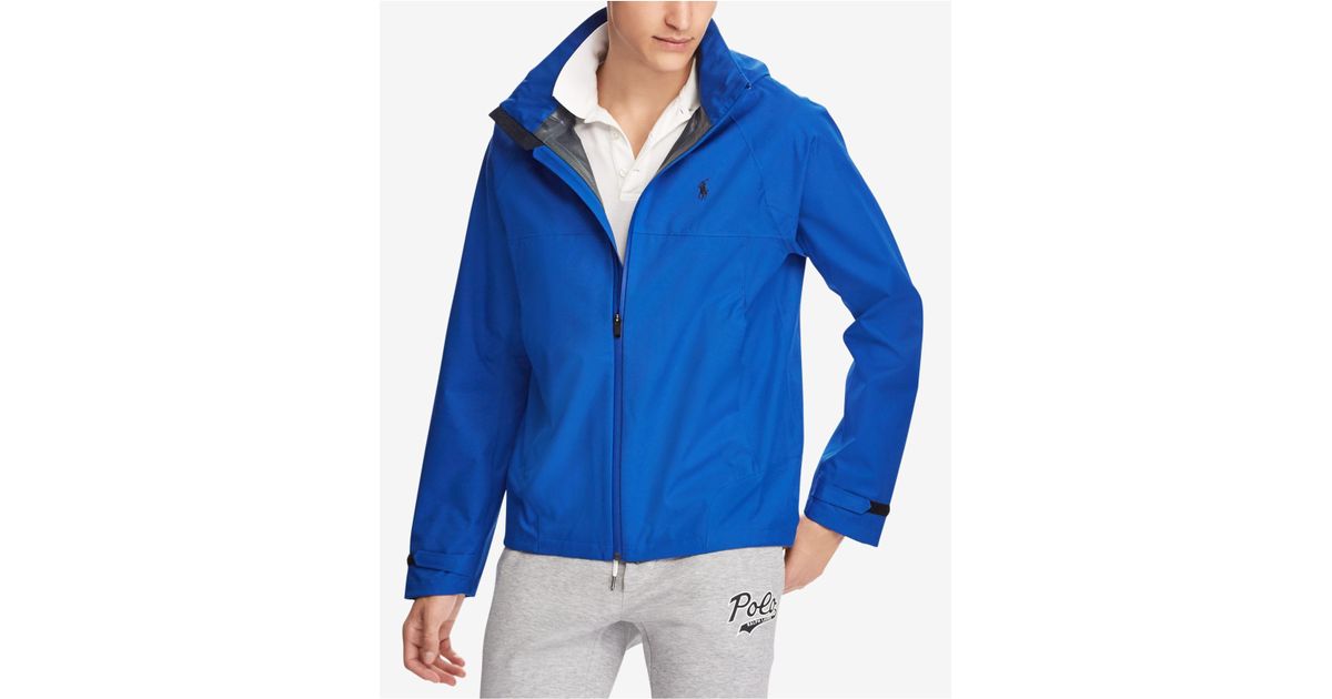 polo ralph lauren waterproof hooded jacket
