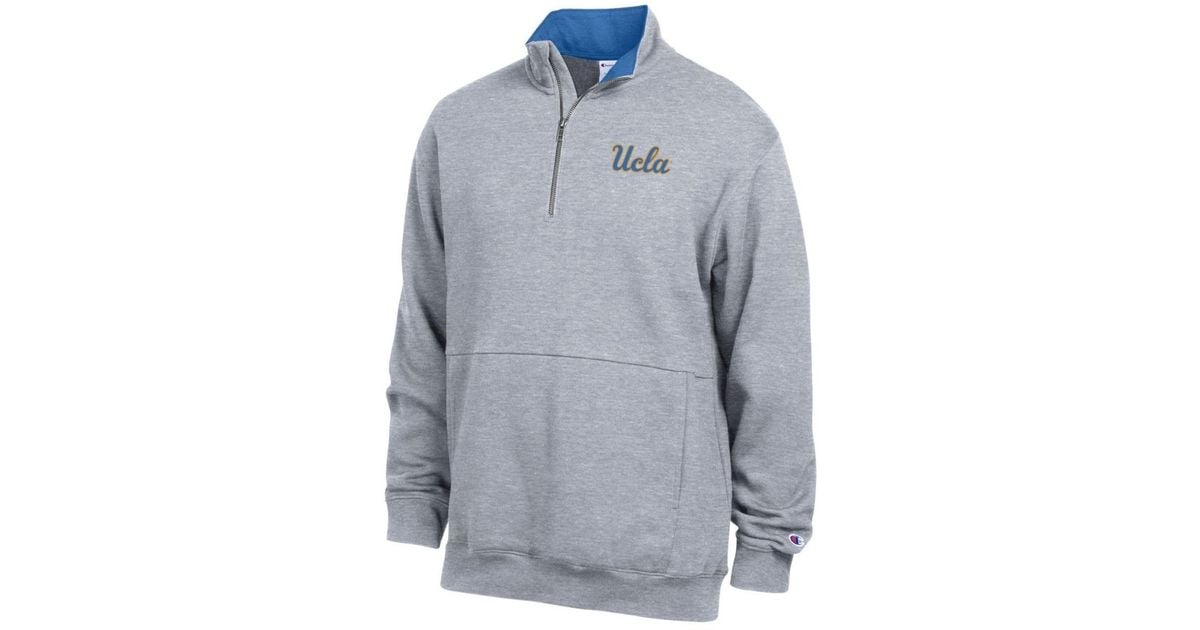 Freedom Spots Ralph Champion Ucla Bruins Fleece Quarter-zip Pullover in Blue for Men | Lyst