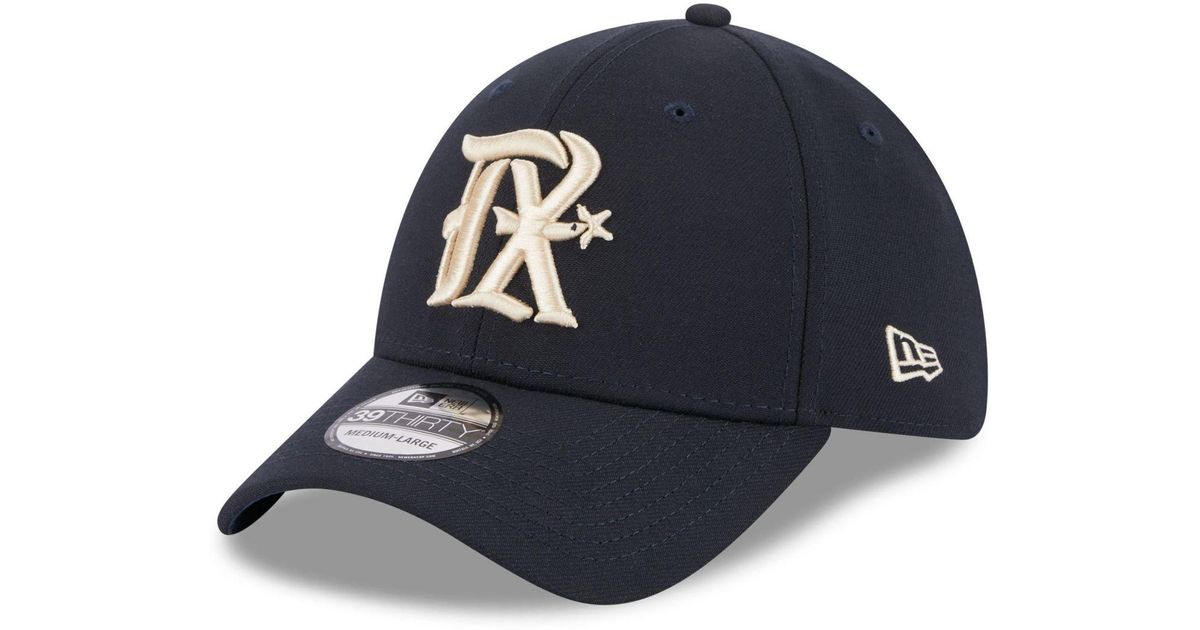 KTZ Navy Texas Rangers 2023 City Connect 39thirty Flex Fit Hat in Blue