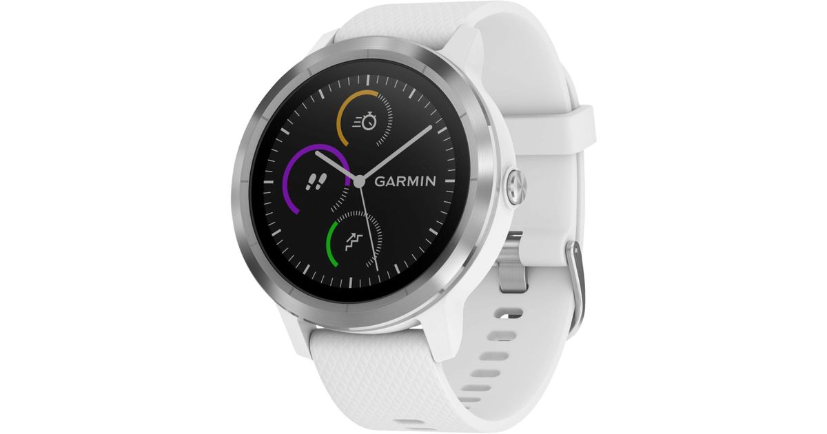 garmin white strap