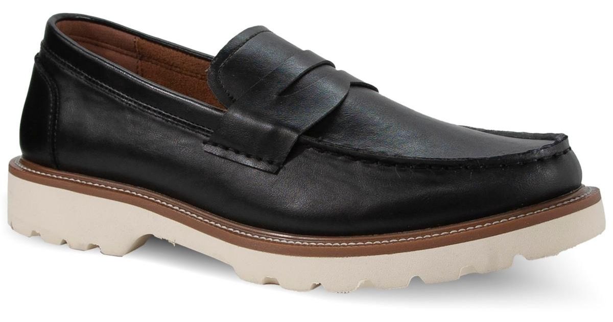 DEER STAGS Men's Infinity S.U.P.R.O. Inside Lug Sole Penny Loafer - Macy's