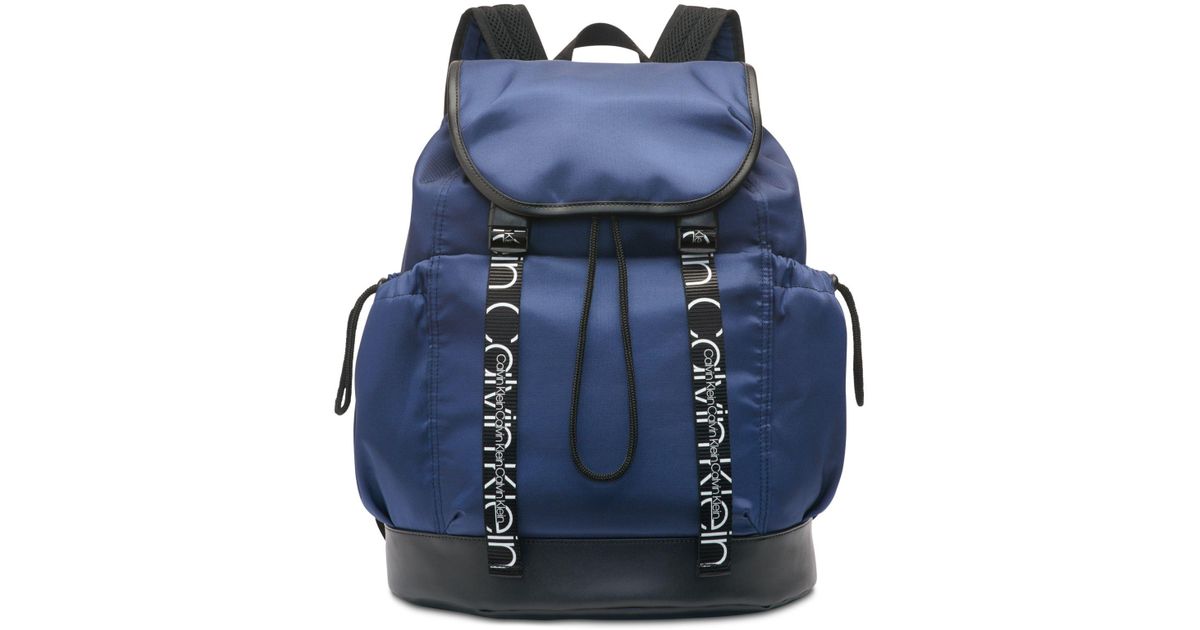 calvin klein hebe nylon backpack