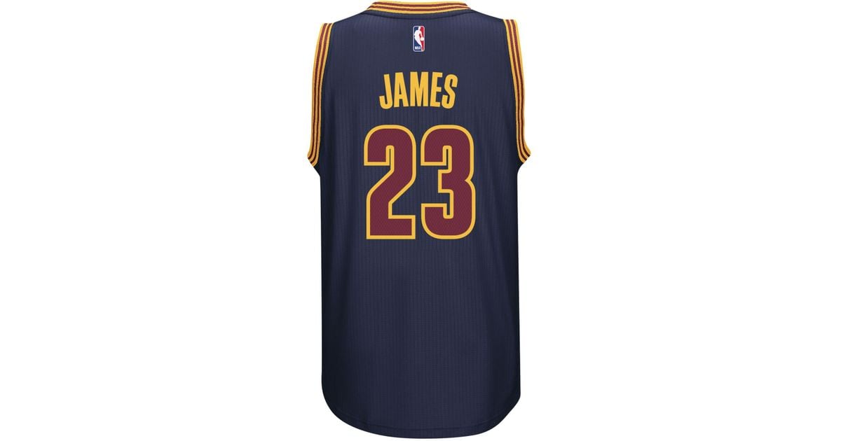 lebron james navy jersey