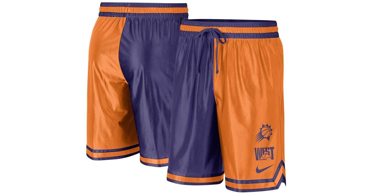 Nike Orange, Purple Phoenix Suns Courtside Versus Force Split Dna ...