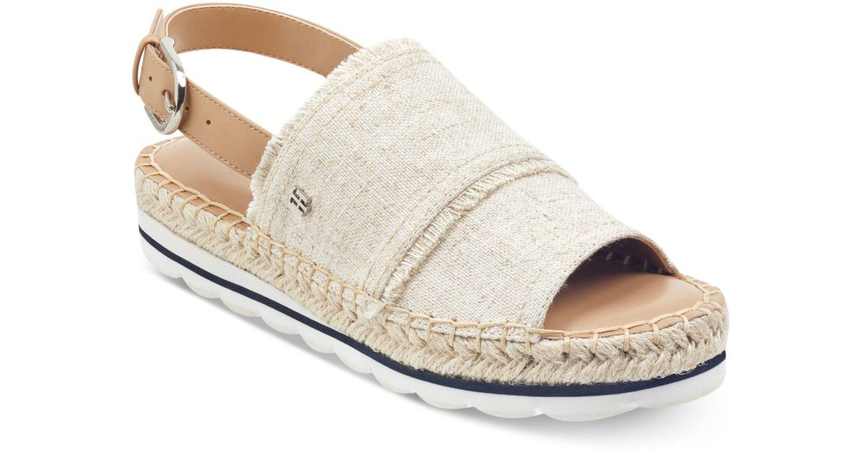 tommy hilfiger slingback espadrilles