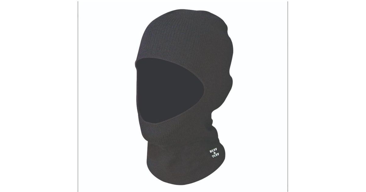 Muk Luks Quietwear Ruff And Tuff 1 Hole Mask in Black for Men | Lyst