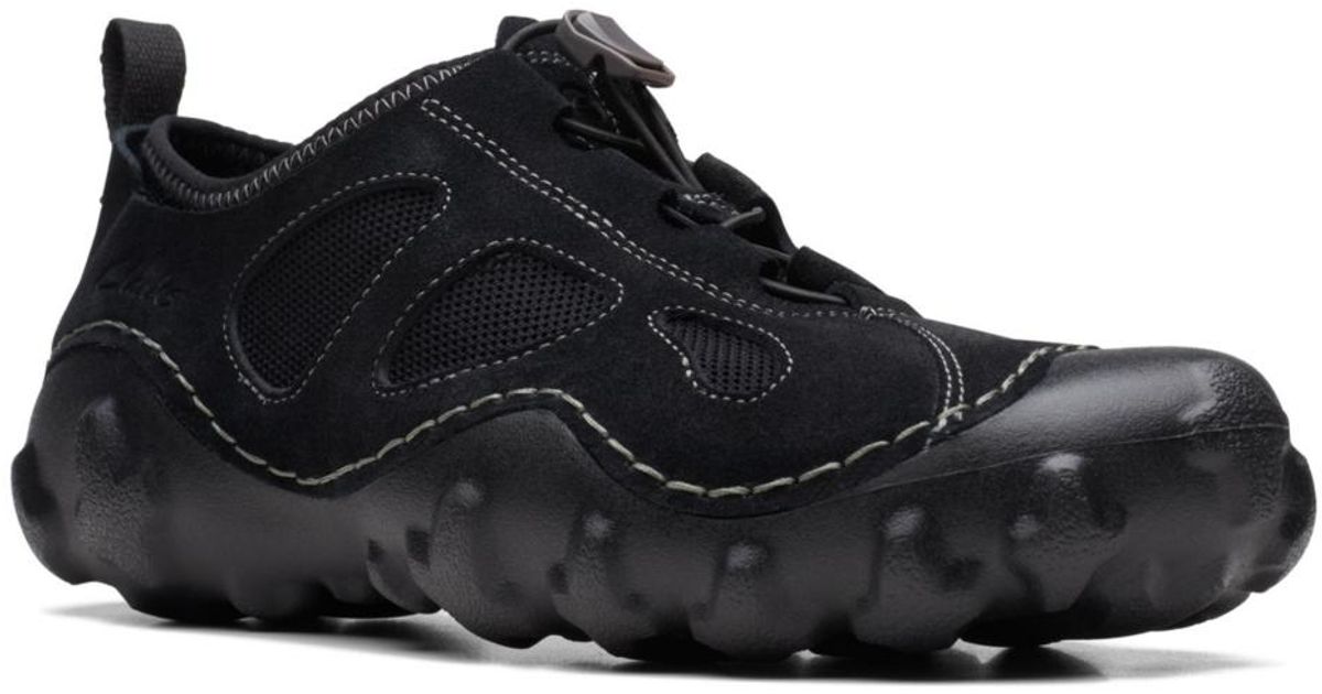 Clarks Collection Mokolite Trail Slip-on Shoes in Black for Men | Lyst