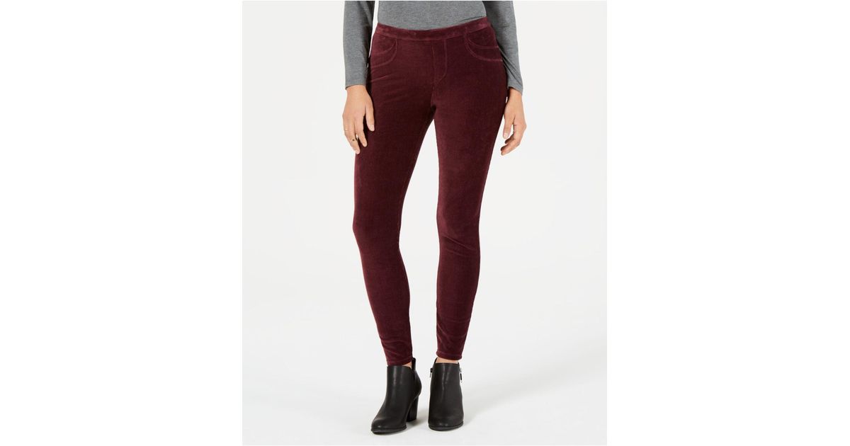 hue corduroy leggings macy's