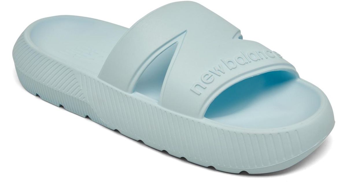 New Balance 200xl Slide Sandals From Finish Line in Blue Lyst