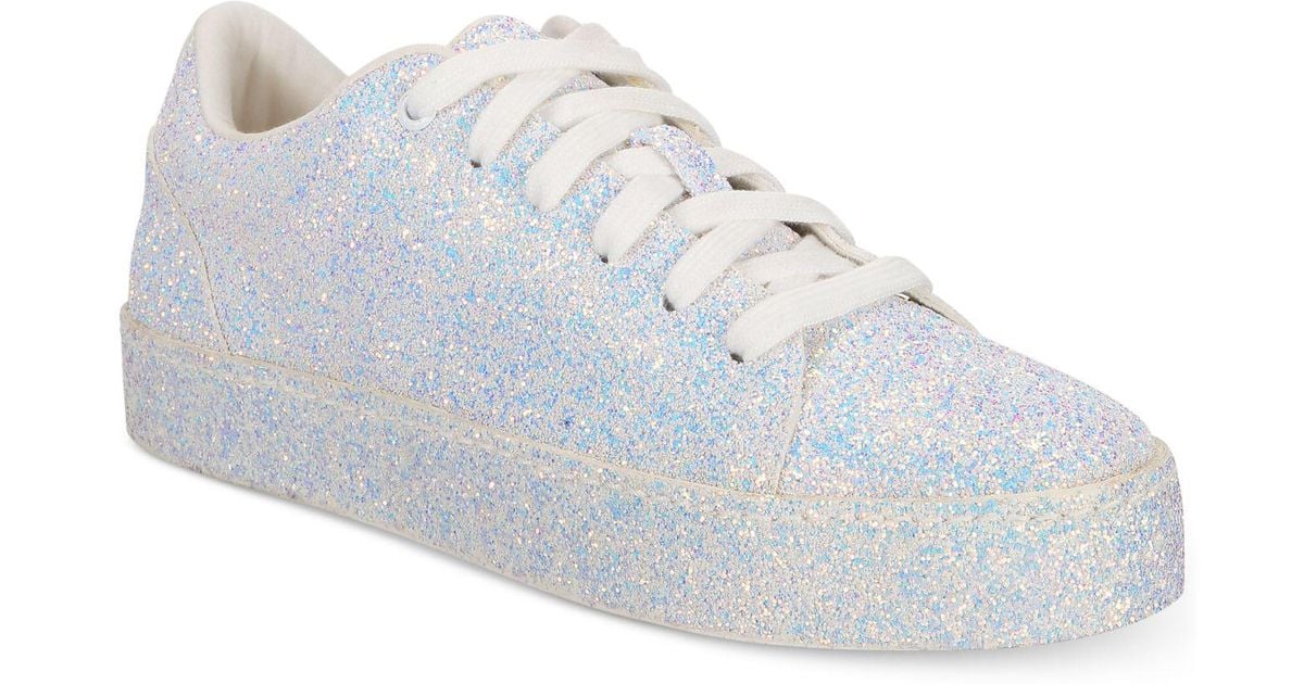 aldo black glitter sneakers