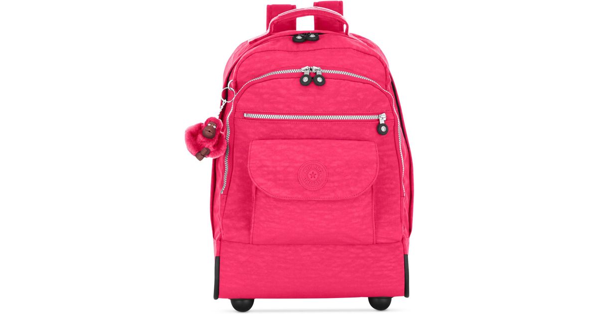 kipling rolling backpack on sale
