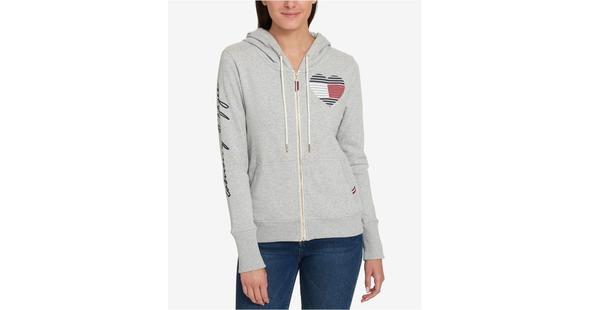 tommy hilfiger fleece lined hoodie