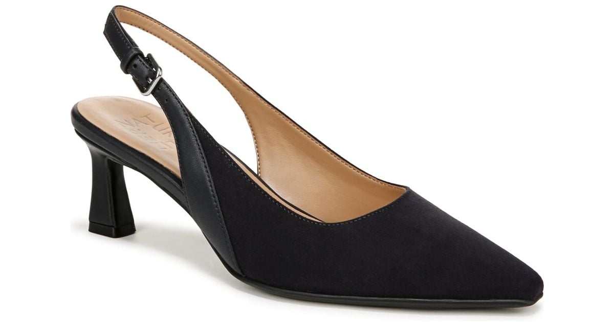 Slingback Macys Womens Shoes Navy Blue Naturalizer Tansy Snip Toe