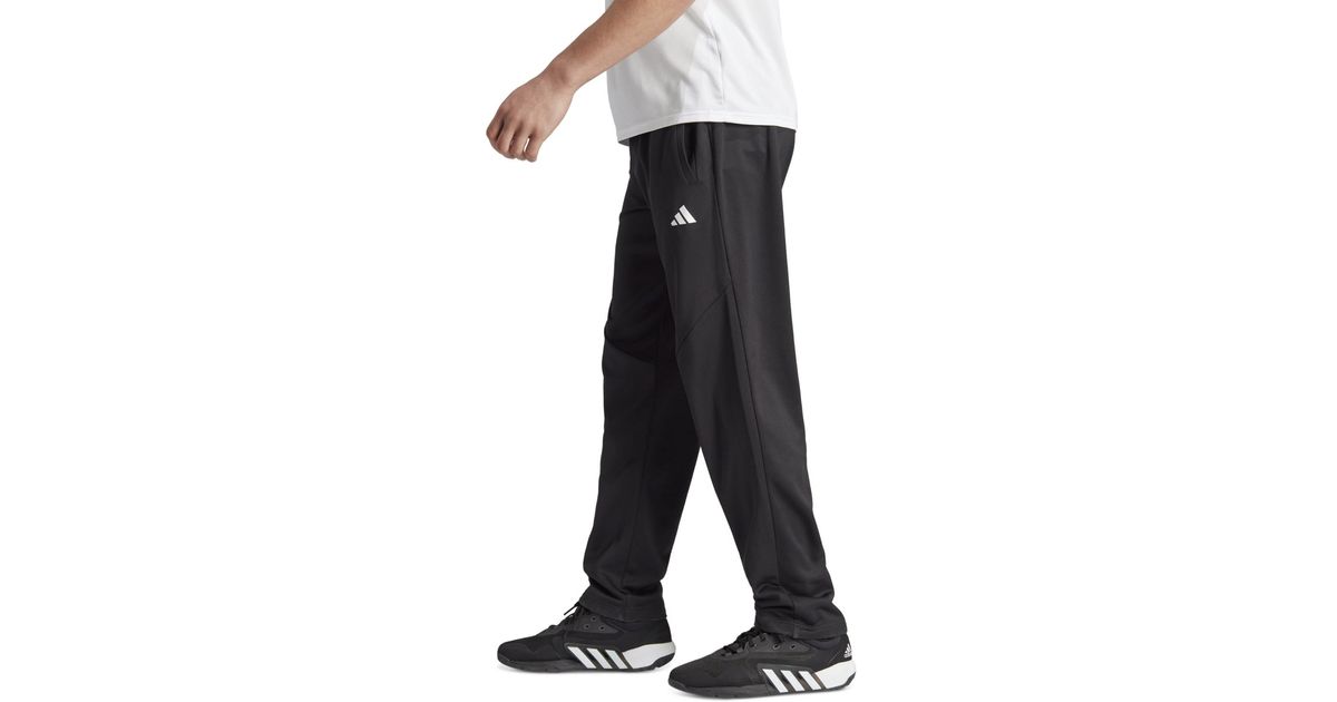 adidas Game and Go Small Logo Training Open Hem Pants - Black