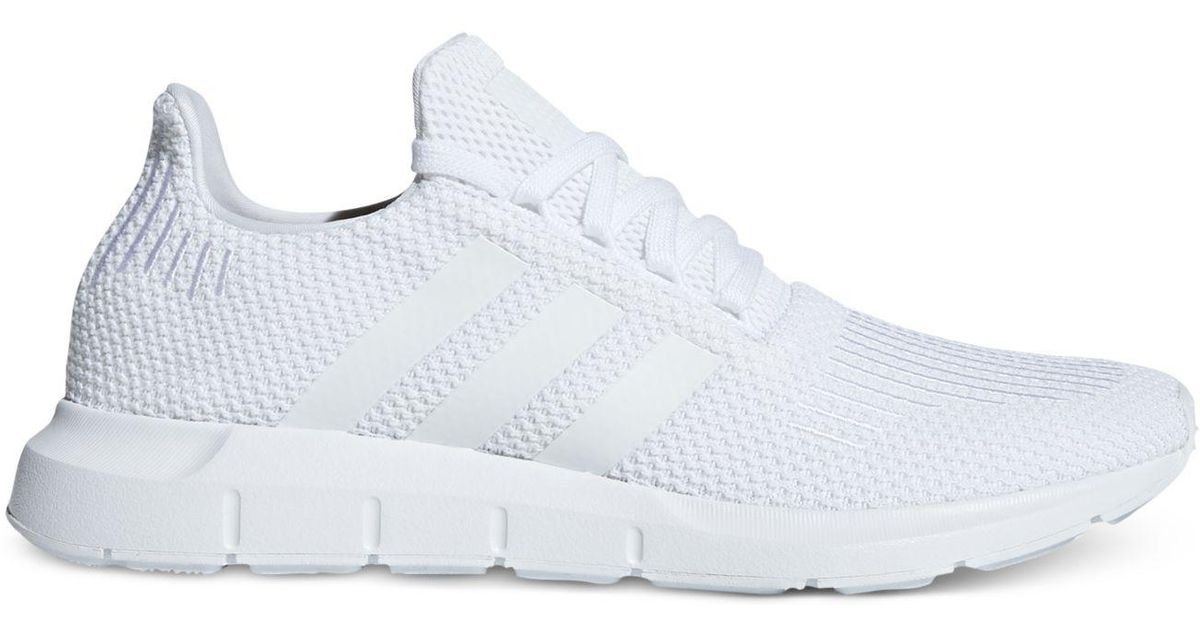 adidas men's swift run casual sneakers from finish line