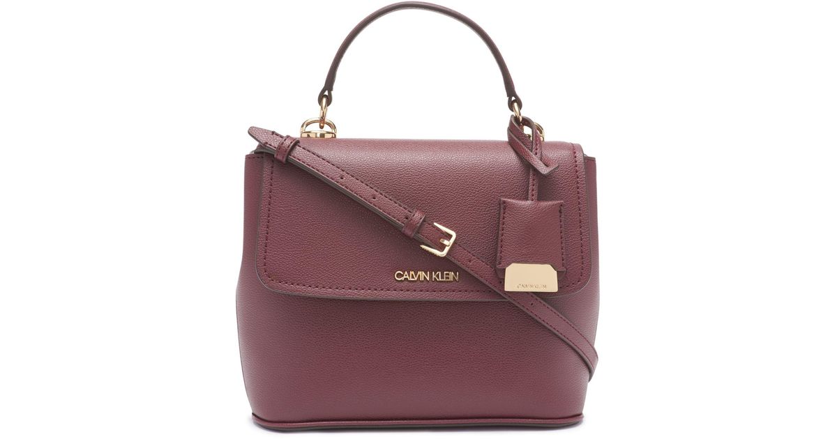 calvin klein leilani satchel