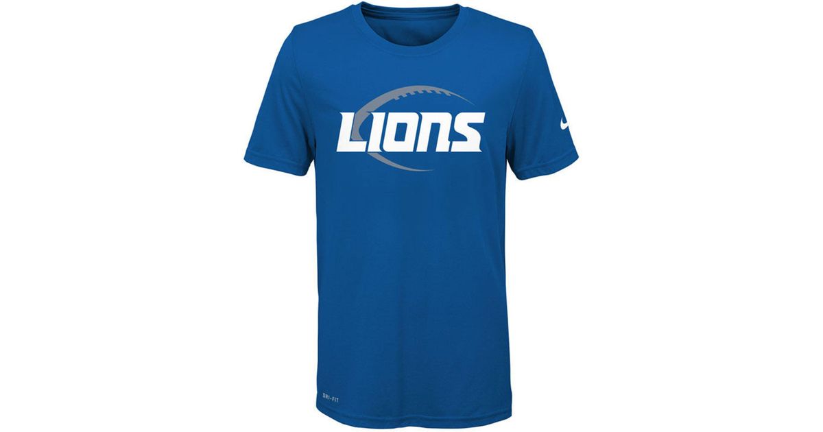 nike detroit lions t shirt