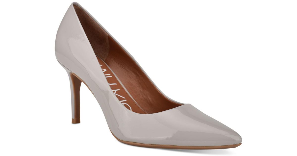 Calvin Klein Leather Gayle Pointy Toe 